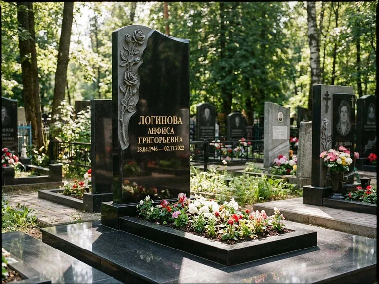 Памятник с барельефом — выполненная работа 10 в Пензе