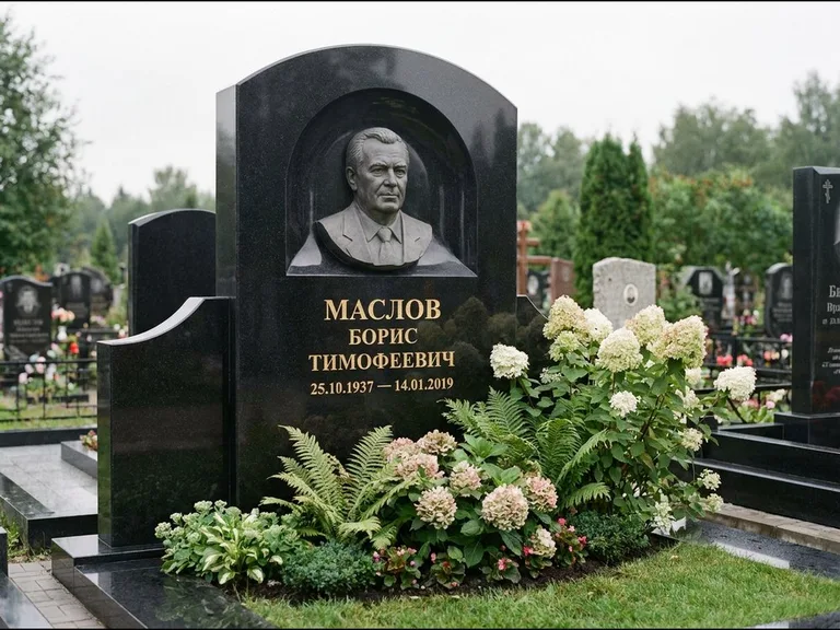 Памятник с барельефом — выполненная работа 11 в Пензе