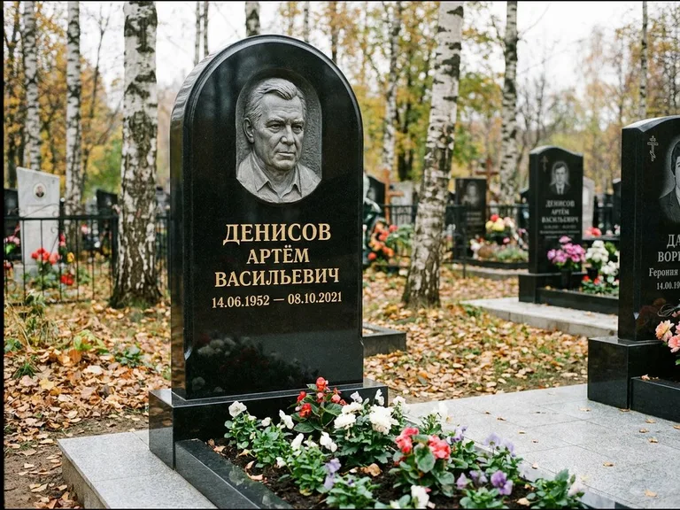 Памятник с барельефом — выполненная работа 17 в Пензе