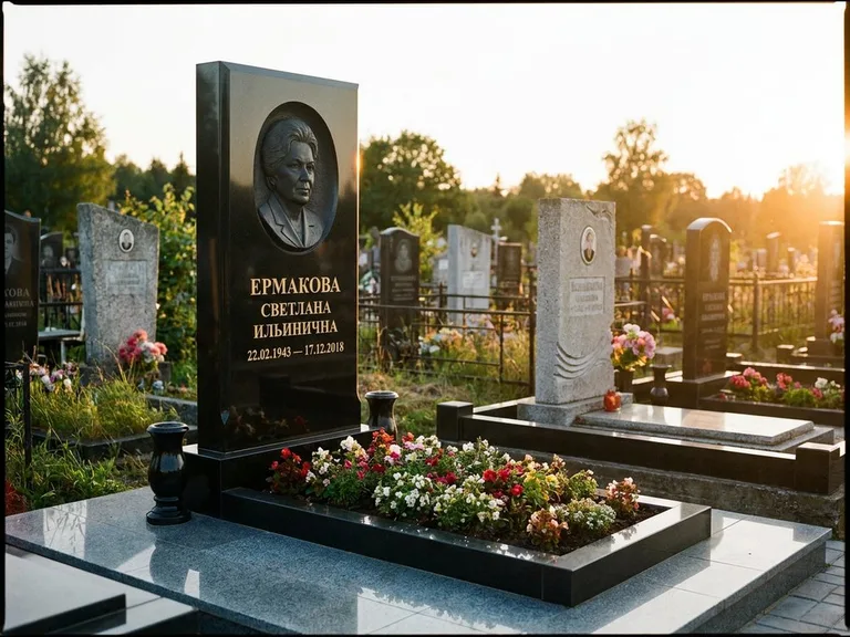 Памятник с барельефом — выполненная работа 18 в Пензе