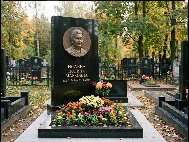 Памятник с барельефом — выполненная работа 20 в Пензе