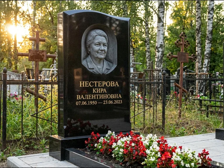Памятник с барельефом — выполненная работа 24 в Пензе