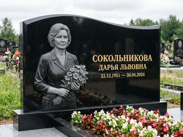 Памятник с барельефом — выполненная работа 28 в Пензе