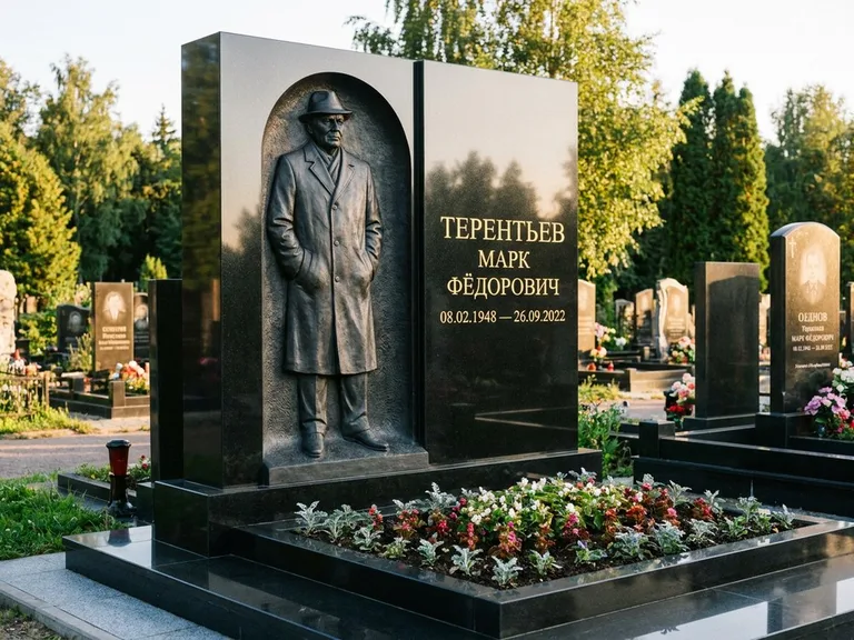 Памятник с барельефом — выполненная работа 29 в Пензе