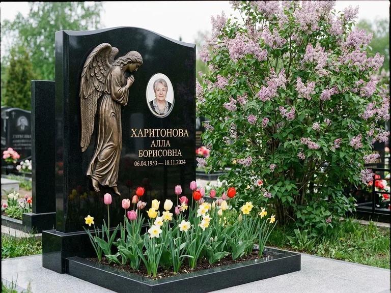 Памятник с барельефом — выполненная работа 32 в Пензе
