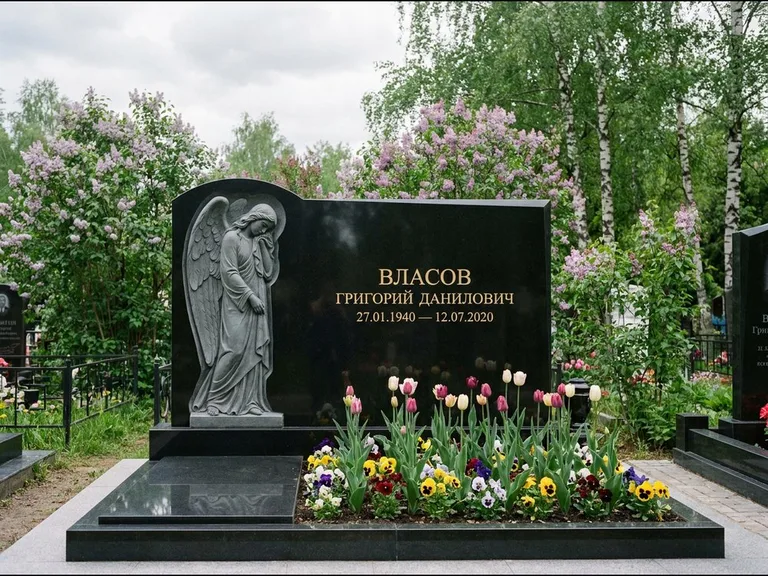 Памятник с барельефом — выполненная работа 3 в Пензе