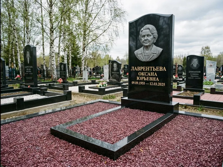 Памятник с барельефом — выполненная работа 47 в Пензе