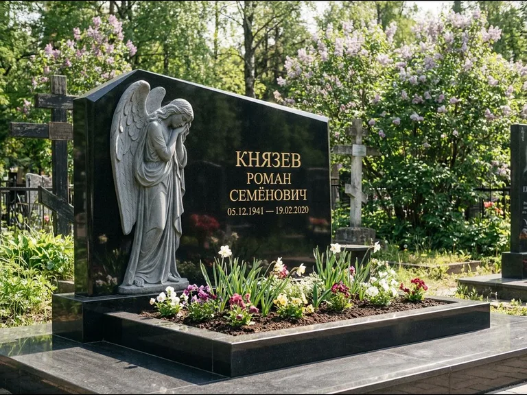 Памятник с барельефом — выполненная работа 9 в Пензе