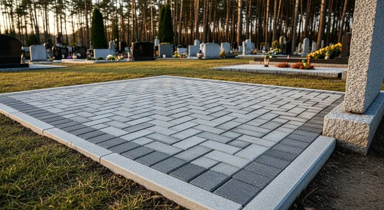 Мощение семейного захоронения, образец ПМ017 в Пензе