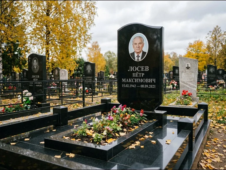 Керамический портрет — работа «Лосев» в Пензе