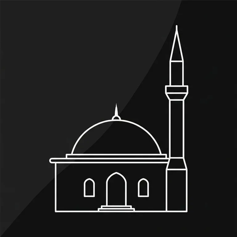 Эскиз: Одноминаретная — скромный силуэт сельской мечети в Пензе