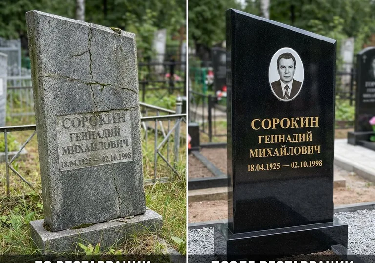 Полная реставрация старого памятника: до и после в Пензе