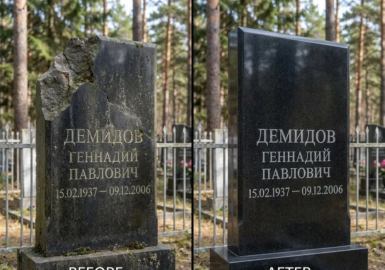 Удаление налёта и ржавых подтёков: до и после в Пензе