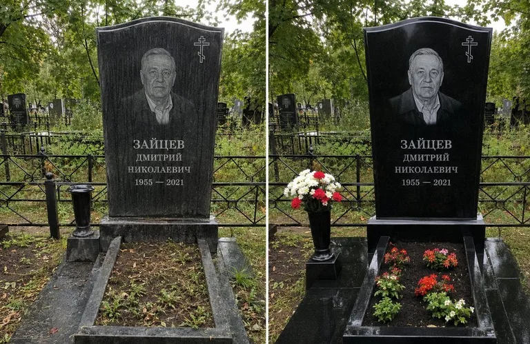 Уборка комплекса со скамьёй и плиткой до и после в Пензе