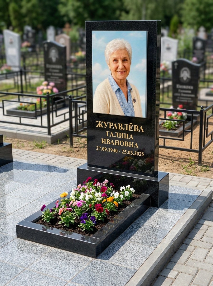 Портрет на памятнике в Пензе — Портрет в полный рост — керамогранит 400×600 мм