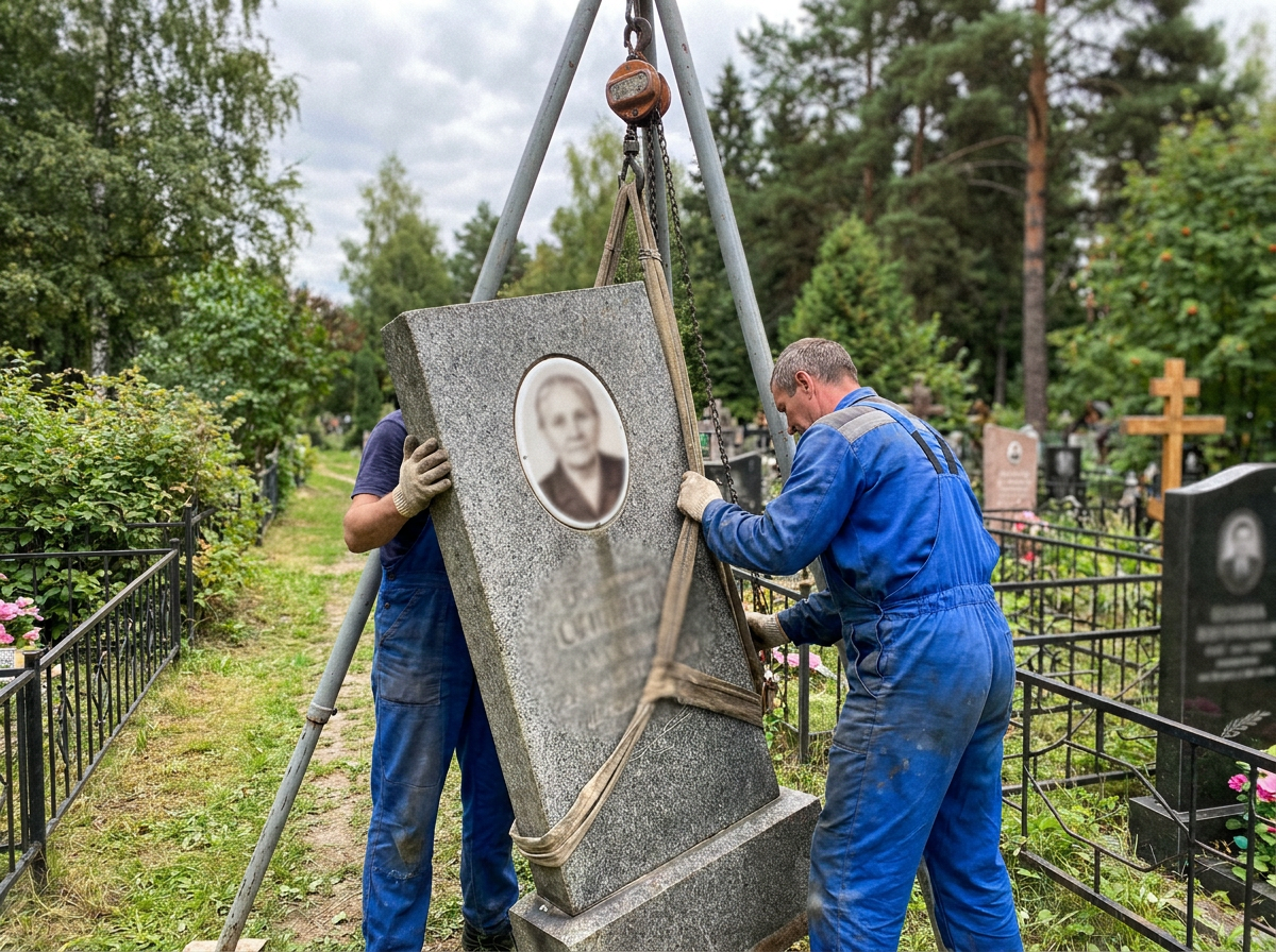 Демонтаж памятника в Пензе — пример 3