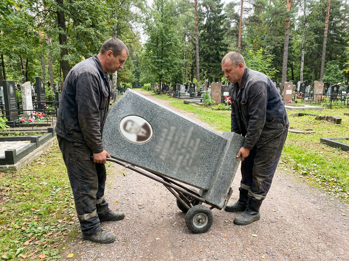 Демонтаж памятника в Пензе — пример 4