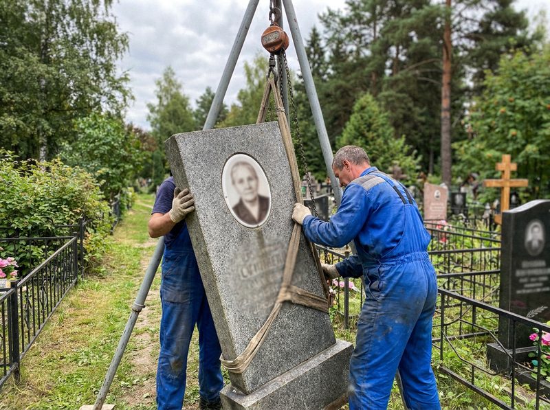 Демонтаж памятника в Пензе — пример 3