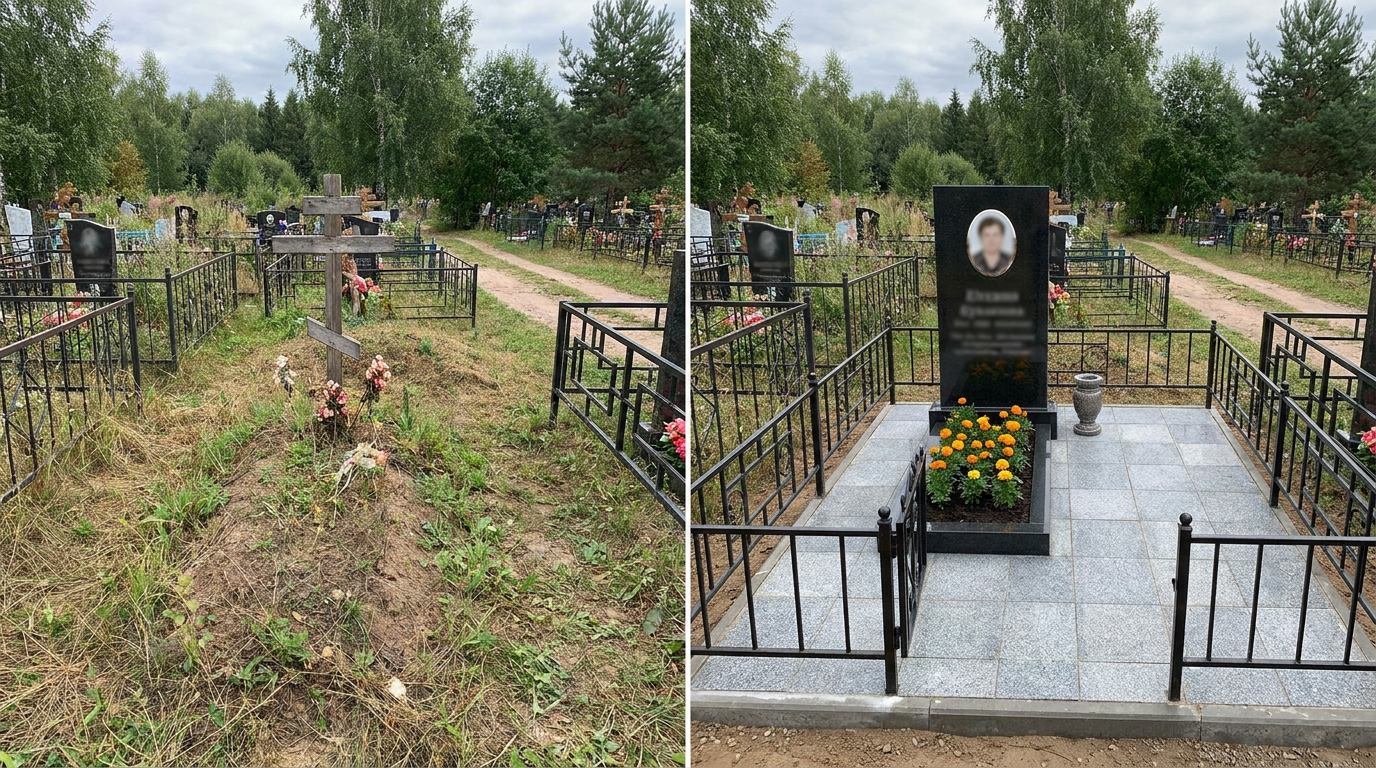 Памятник под ключ в Пензе — пример 1