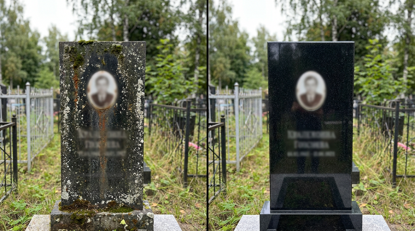 Реставрация памятника в Пензе — пример 1