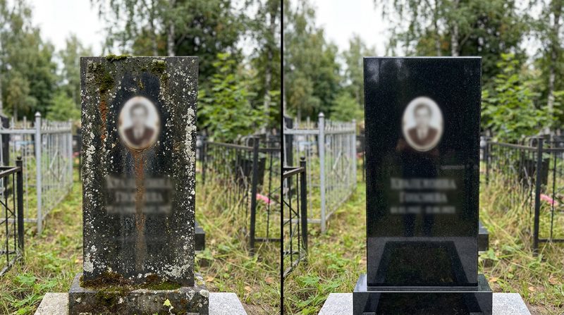 Реставрация памятника в Пензе — пример 1