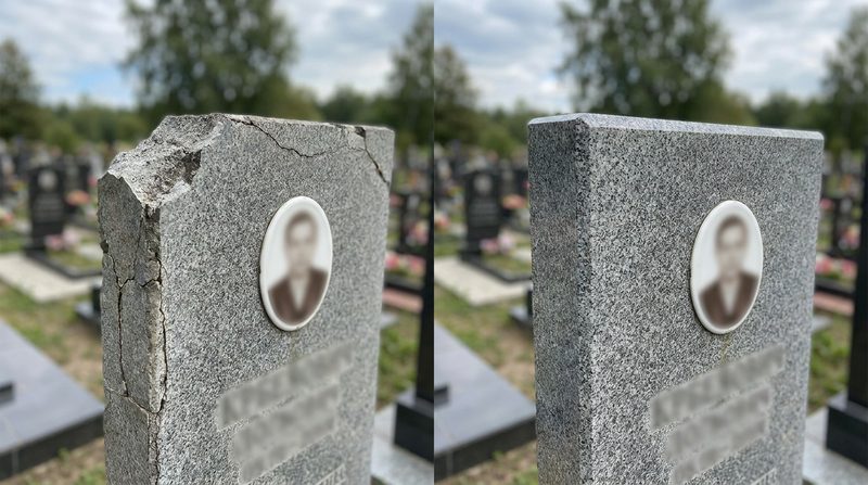 Реставрация памятника в Пензе — пример 3
