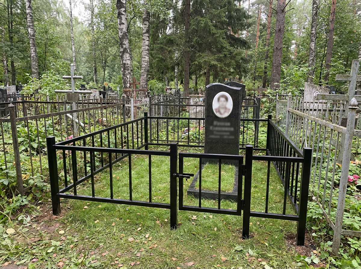 Установка ограды в Пензе — пример 4